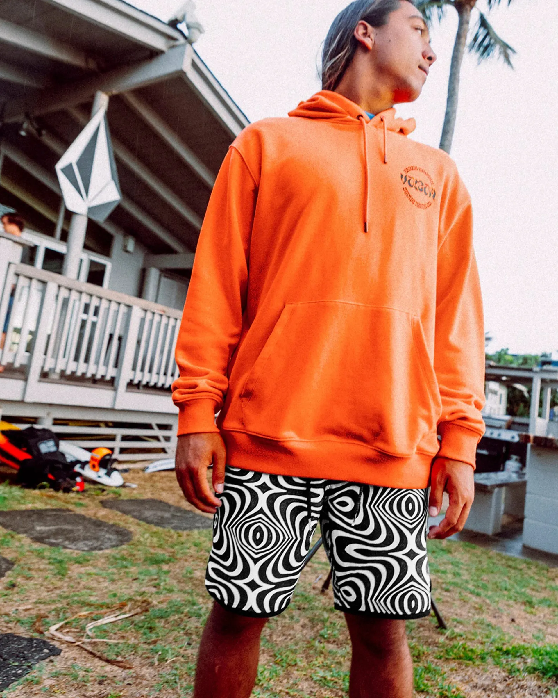 Lido Print Scallop Mod-Tech Trunks