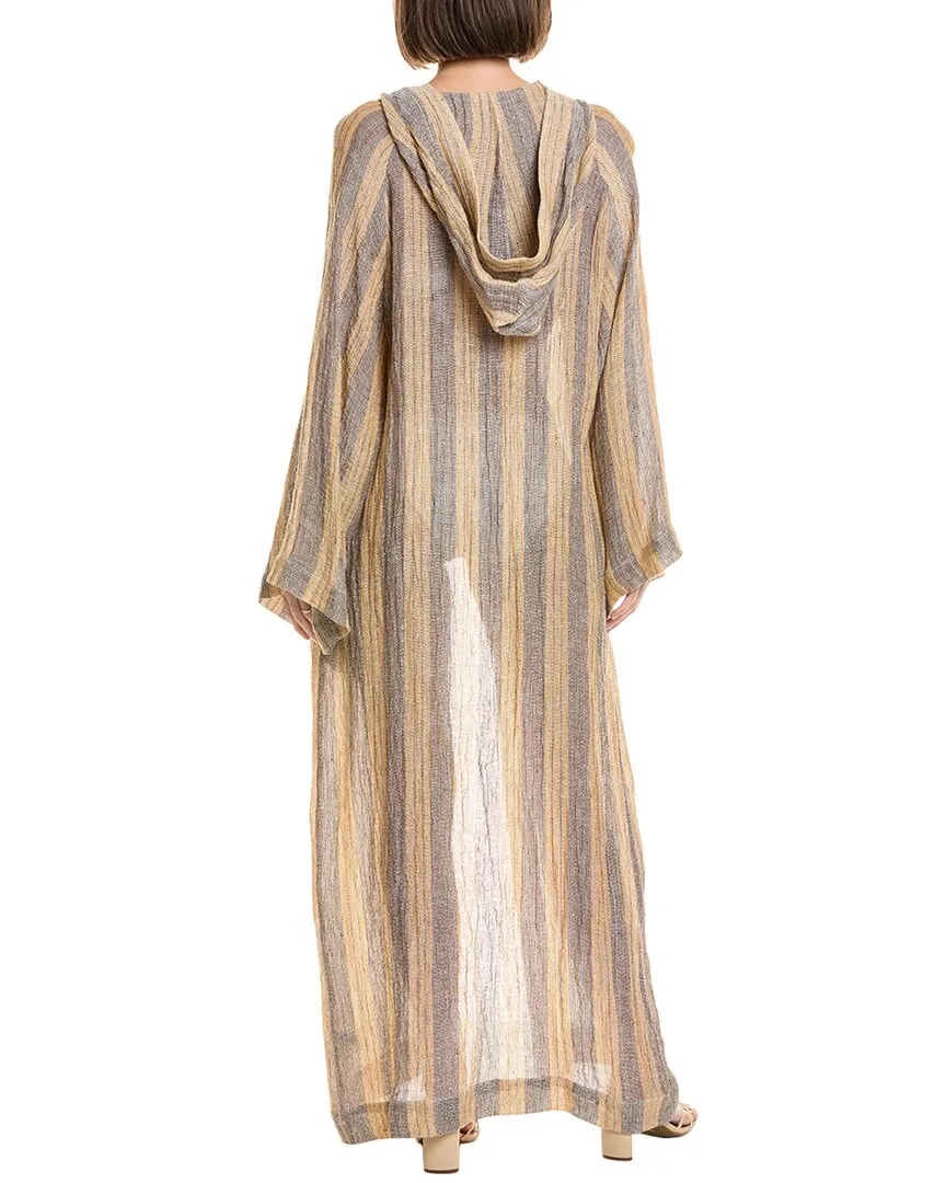 Lisa Marie Fernandez Linen Beach Poncho