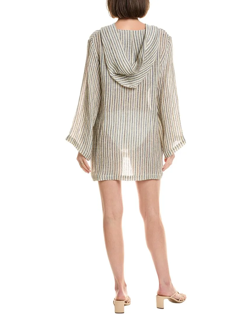 Lisa Marie Fernandez Linen Beach Poncho