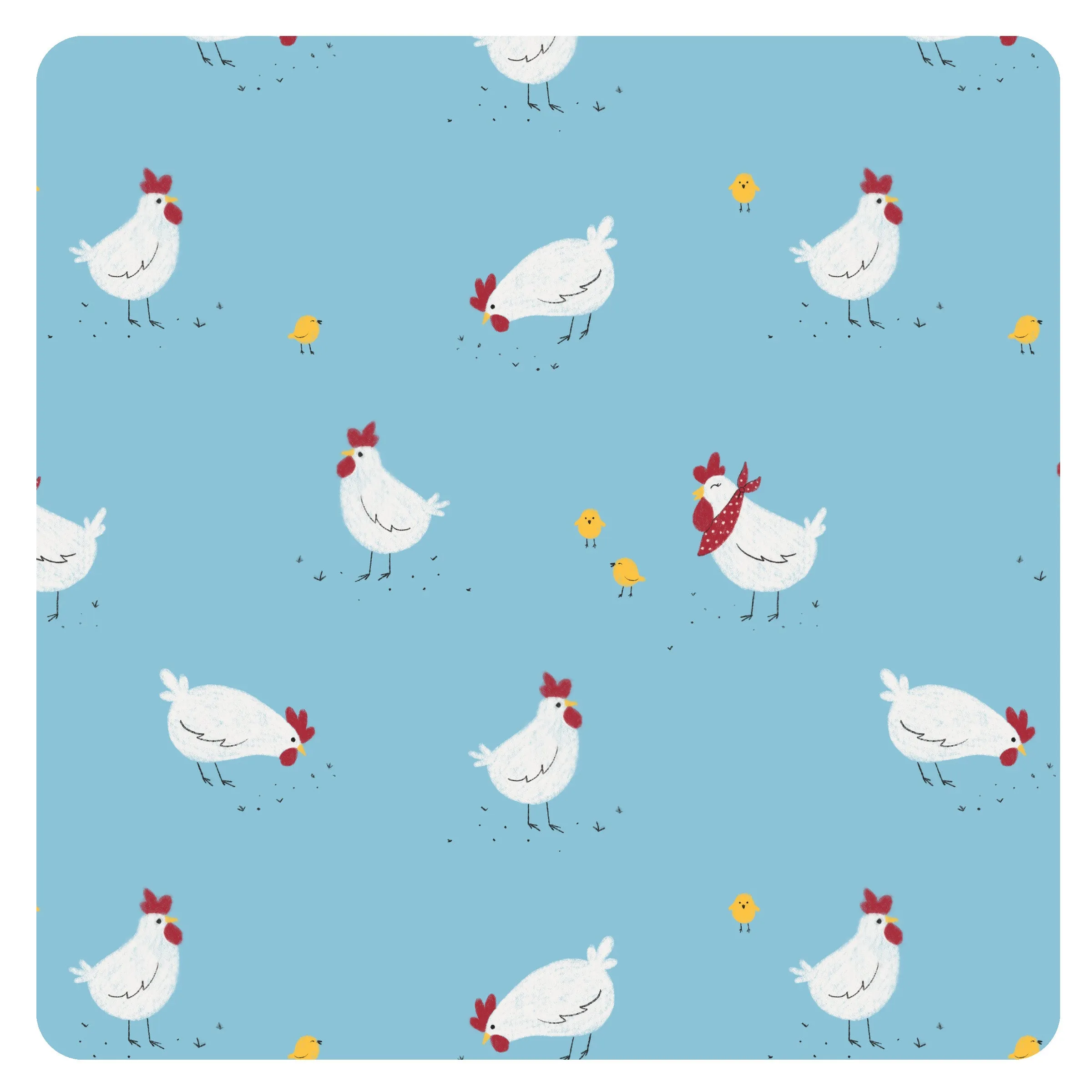 Little Chickies - Waterproof Wet Bag (for Mealtime, On-the-go, And More!) Babykids_Bapron-Baby