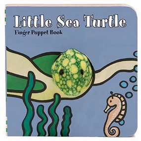 Little Sea Turtle - Finger Puppet Book