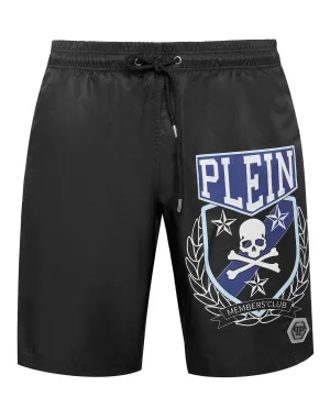 Long Swim Boxer Skull&amp;Bones