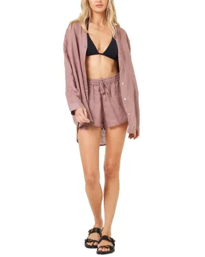 L*Space Rio Linen Short