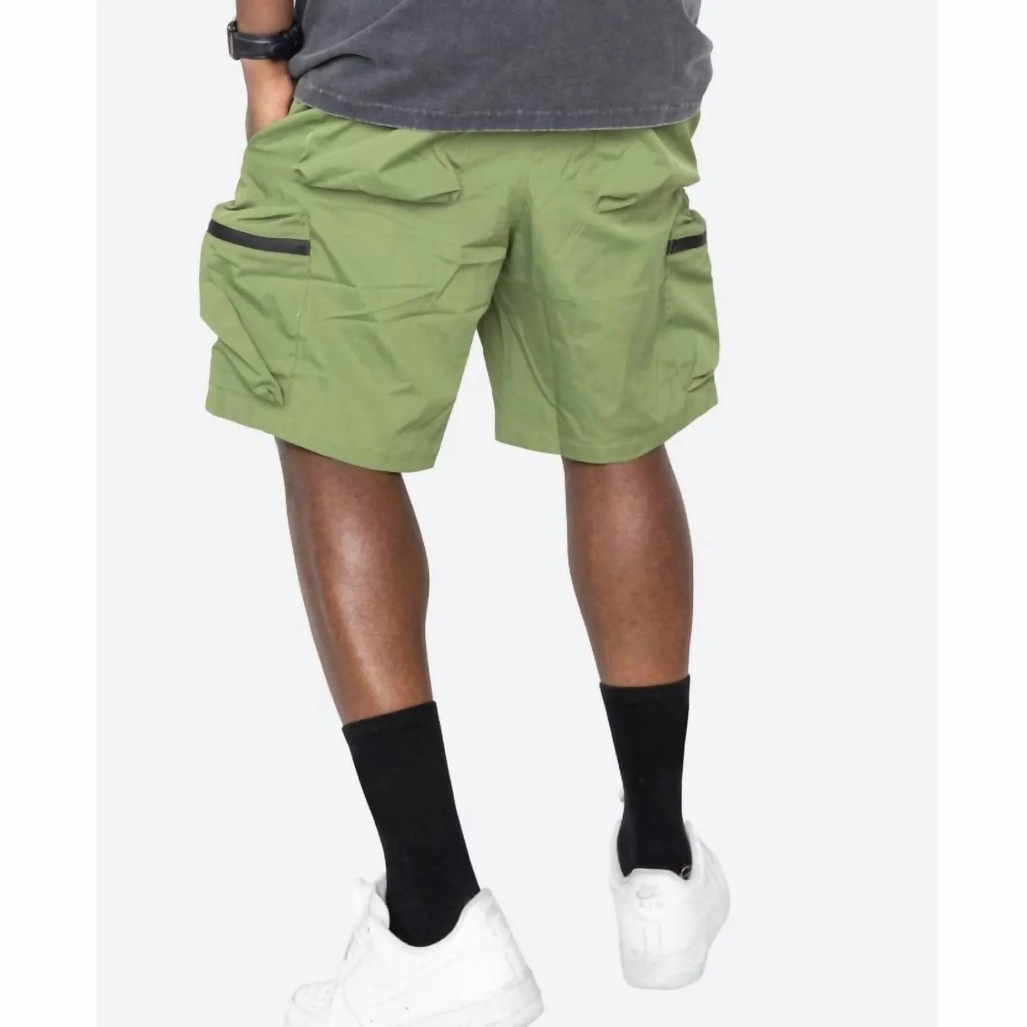 Men's Combat Shorts In Green