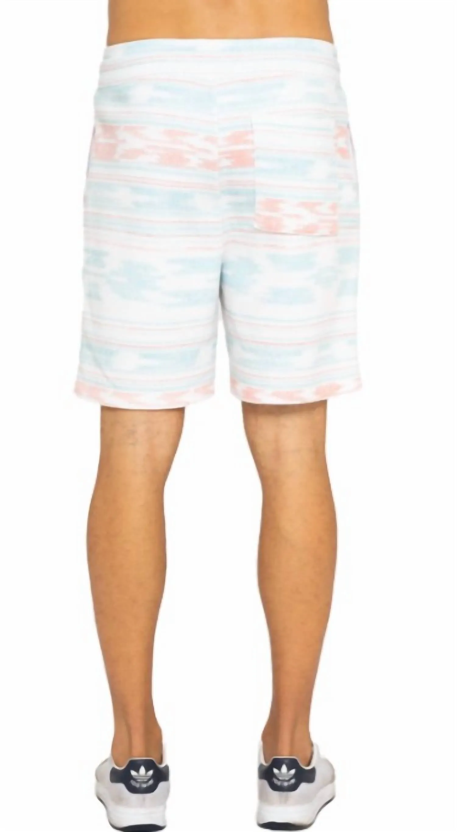 Men's Ikat Short In Cream
