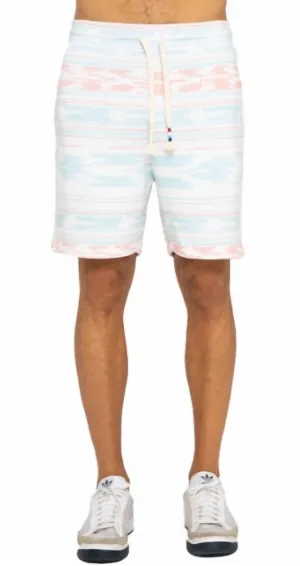 Men's Ikat Short In Cream