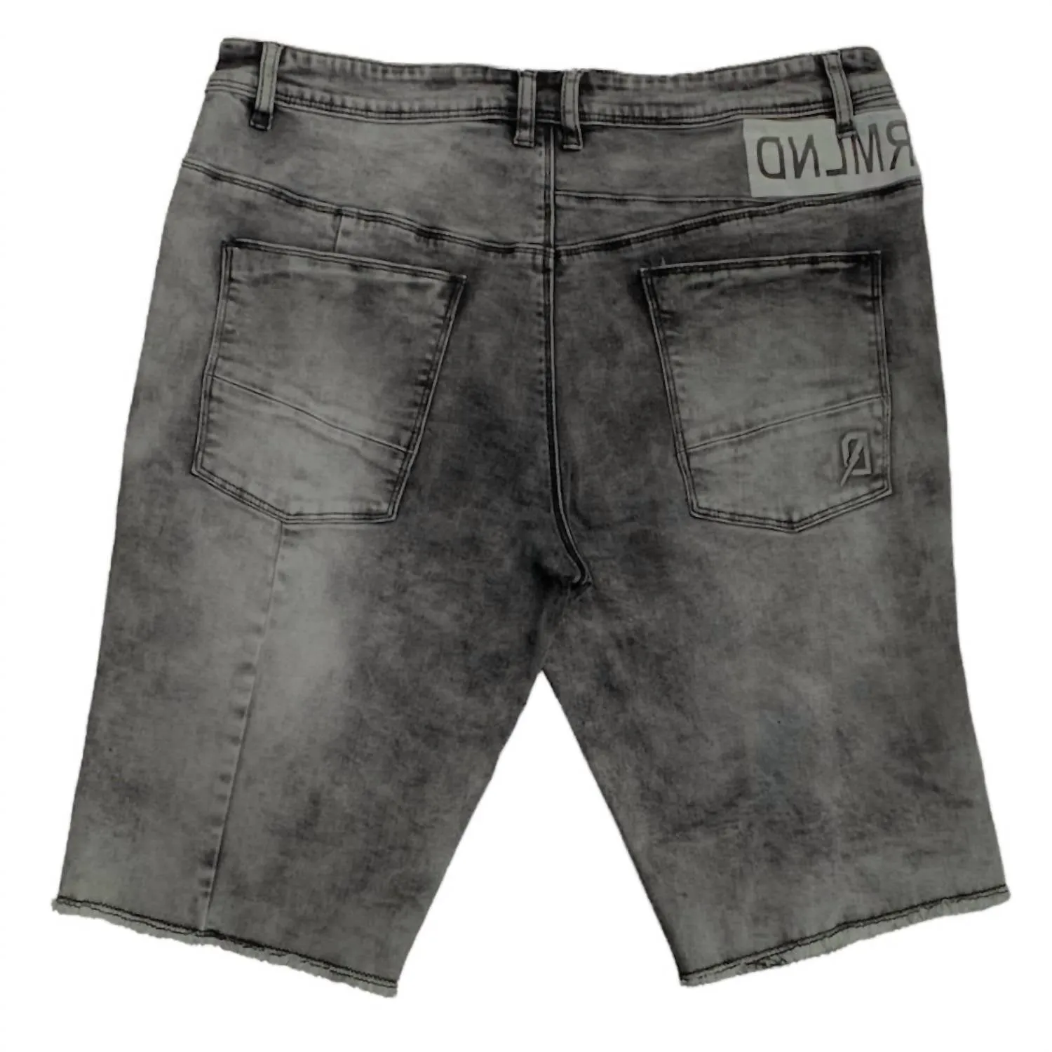 Men's Jean Short In Black Wash