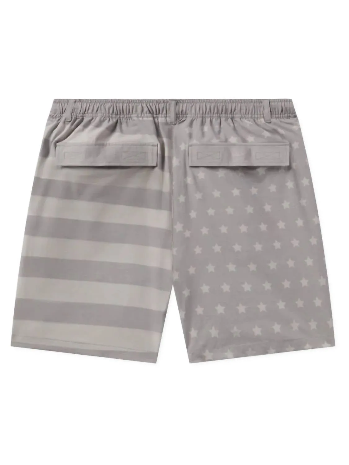 Men's Liberty Wharf Chambray Swim Trunk In Light Gray