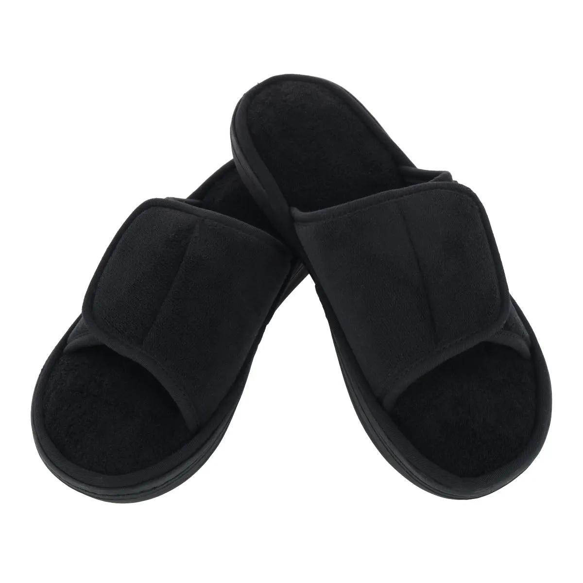 Men's Microterry Trevor Adjustable Slide Slipper