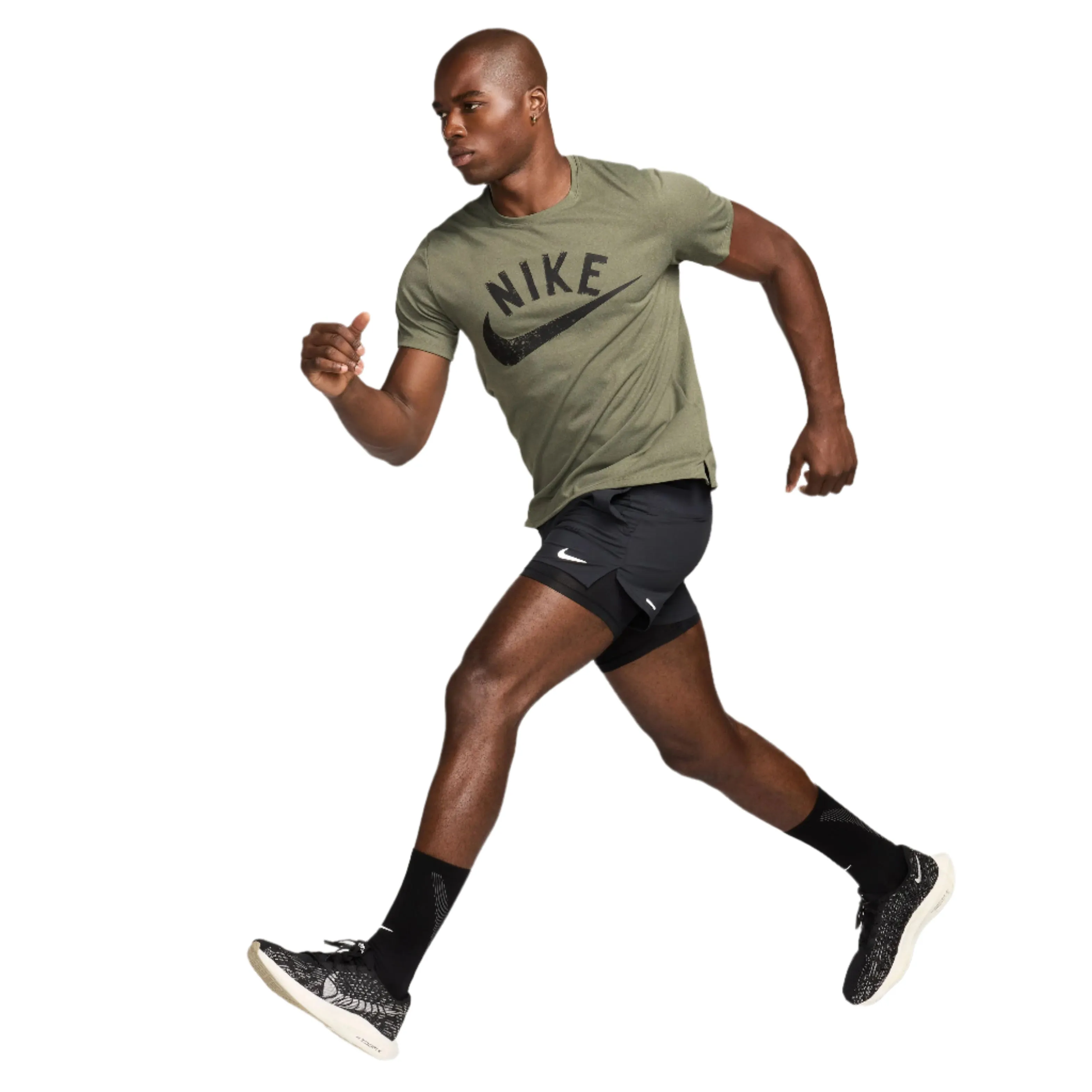 Men's Miler Swoosh Short Sleeve Running Top