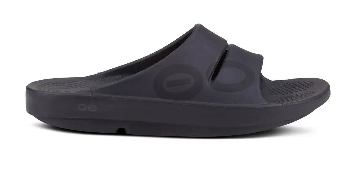 Men's OOahh Sport Slide Sandal - Black Matte (SALE)