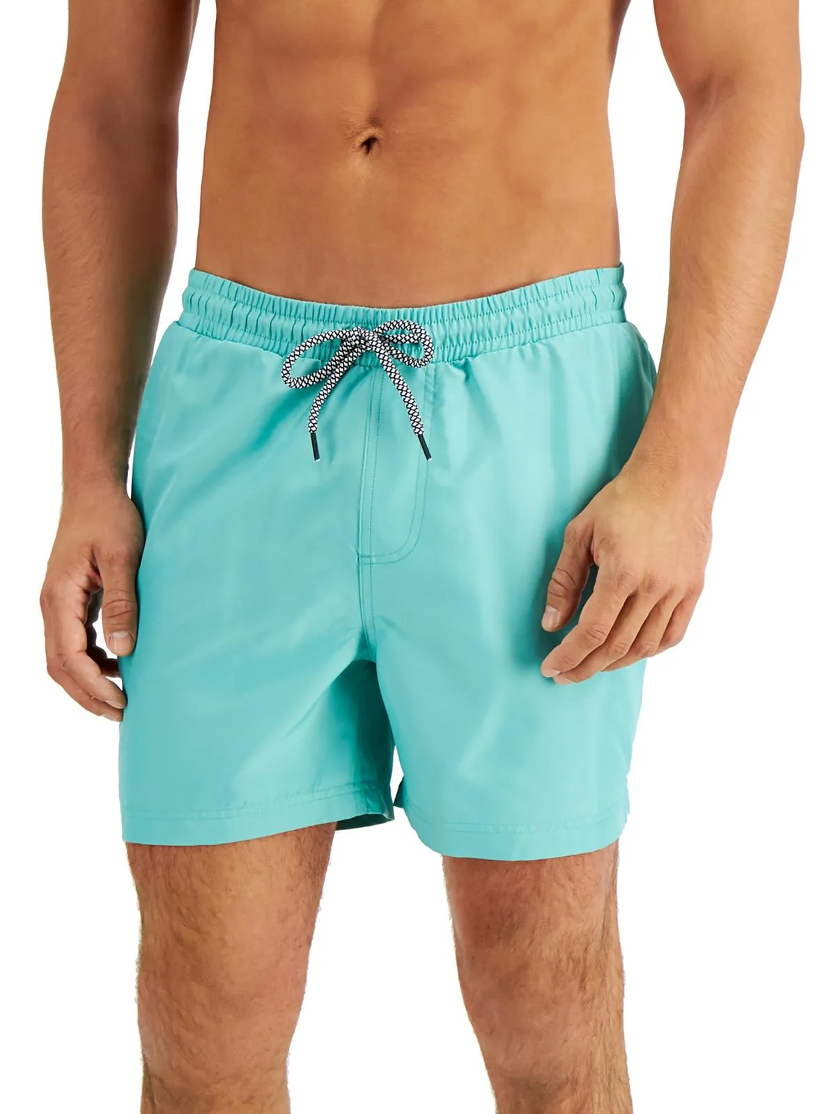 Mens Quick Dry 5" Inseam Swim Trunks