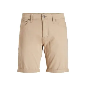 Men's Slim Fit Shorts In Khaki