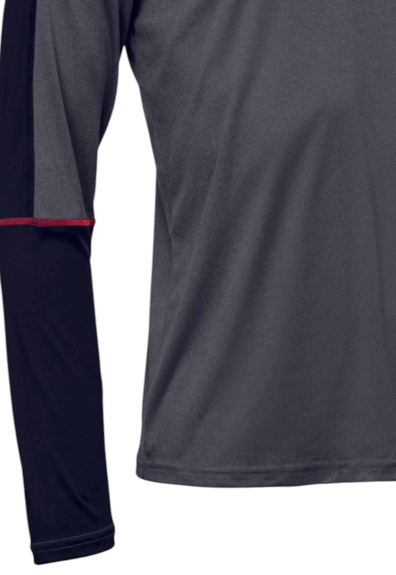 Men’S Sunburry Long Sleeve Uv Cut Jacket In Dark Grey Melange