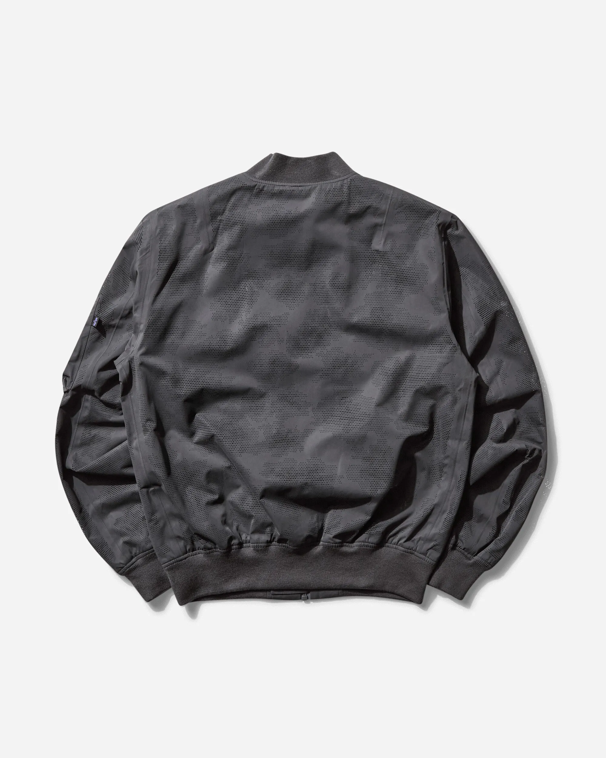 Men's UV L-2B Laser Cut Flight Jacket Charcoal