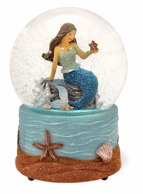Mermaid Goddess Water Globe