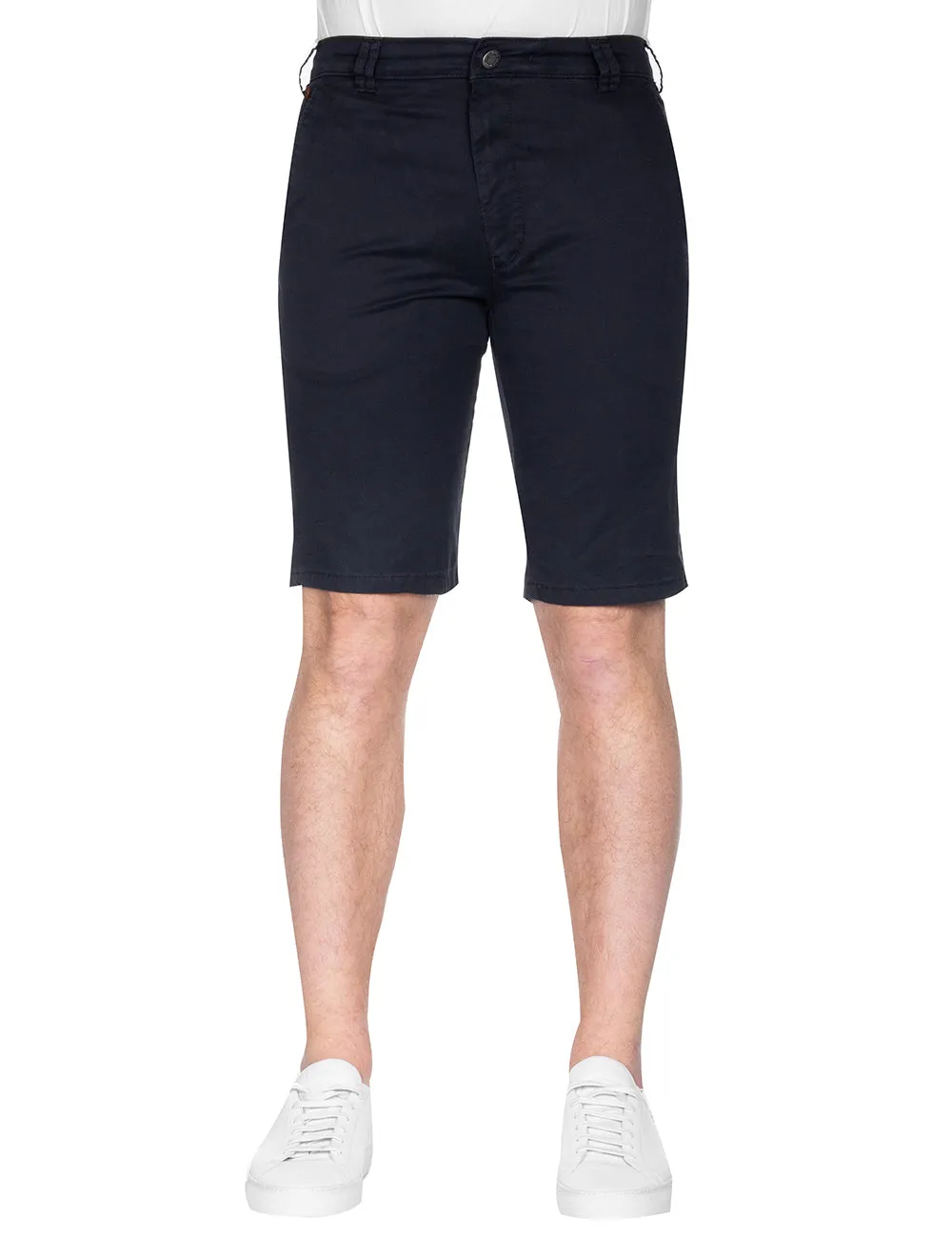 Meyer B-Palma Cotton Shorts Navy