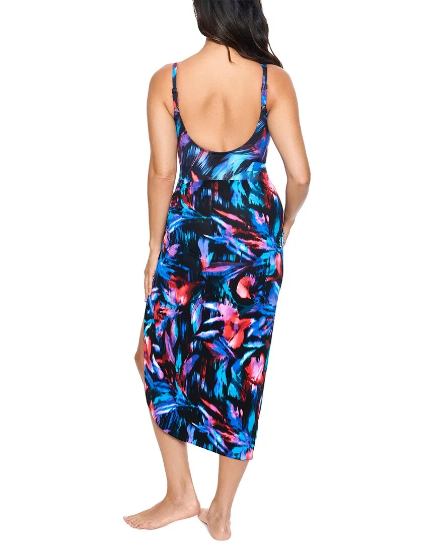 Miraclesuit Fuego Flora Long Sarong Cover Up
