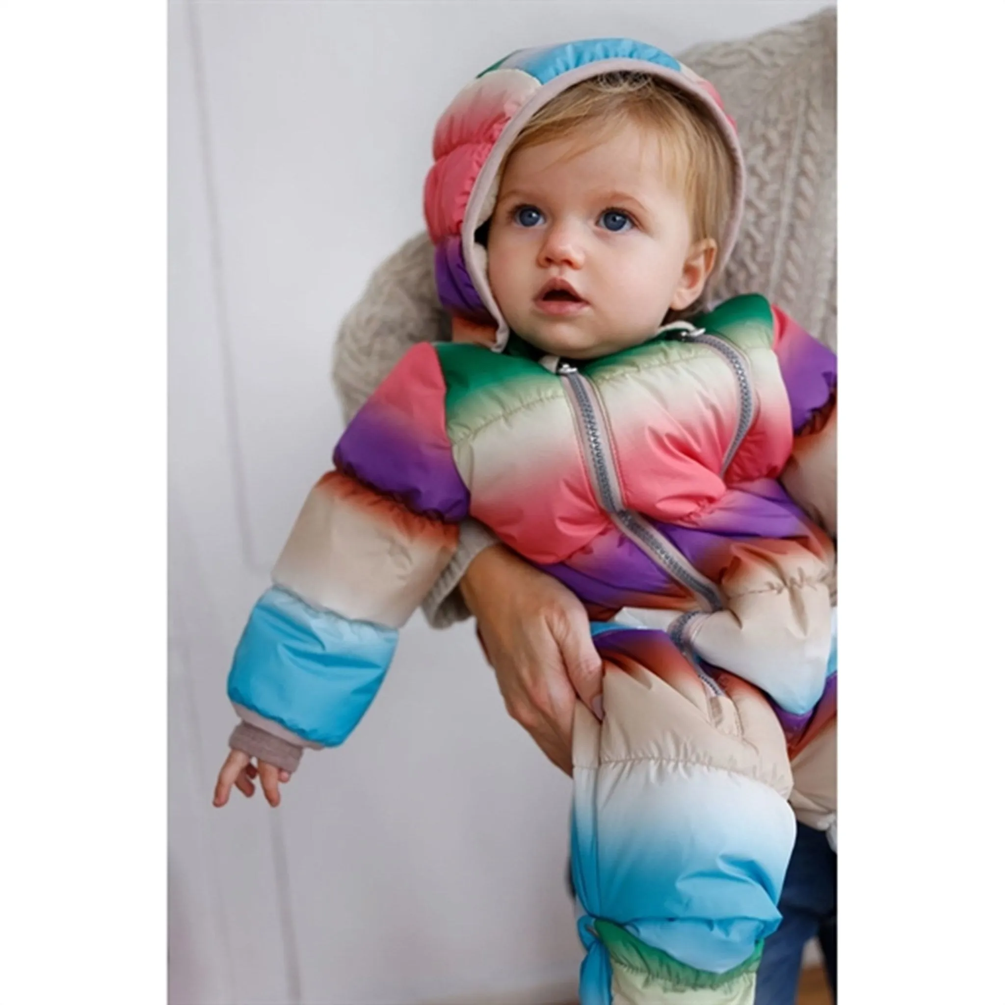 Molo Rainbow Magic Hebe Baby Snowsuit Babykids_Molo