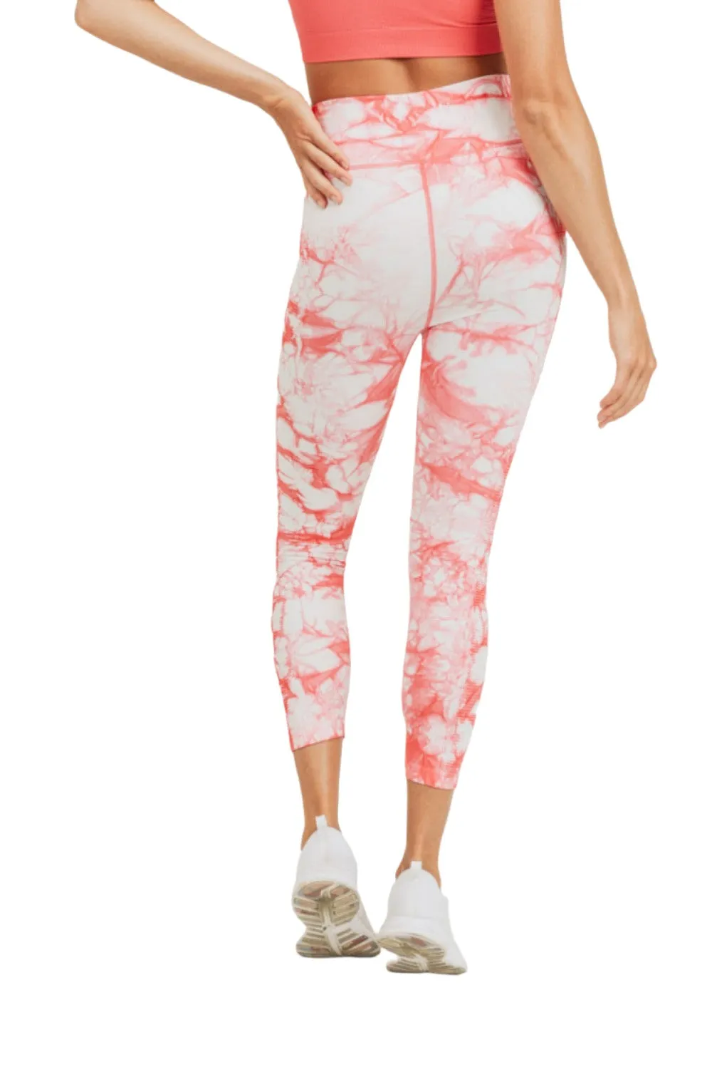 Mono B Ribbed Tie Dye Seamless Legging APH8050