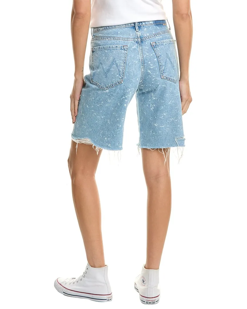 MOTHER Denim The Undercover Fray Whitecaps Short
