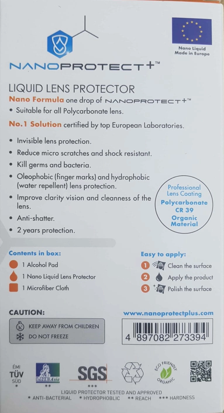 NANO PROTECT   TM - Liquid Lens Protector