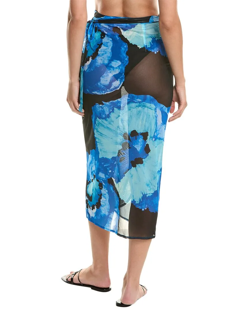 Natori Poppy Sheer Sarong