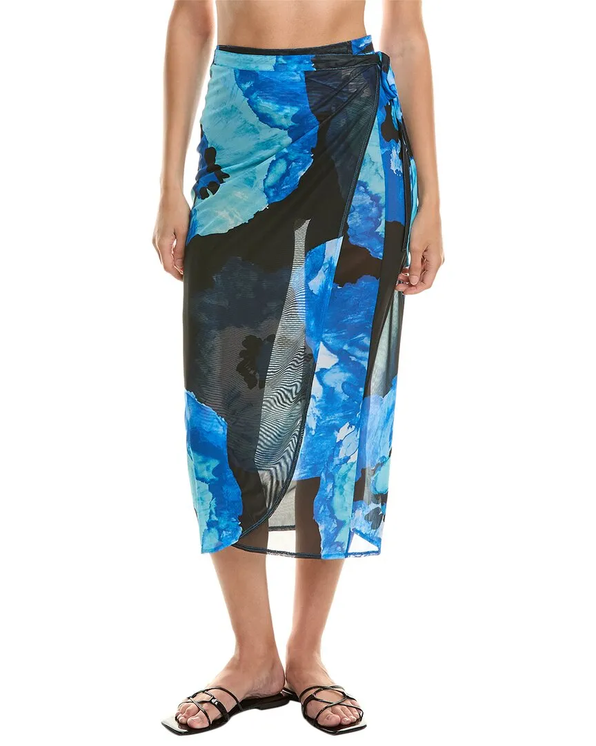 Natori Poppy Sheer Sarong