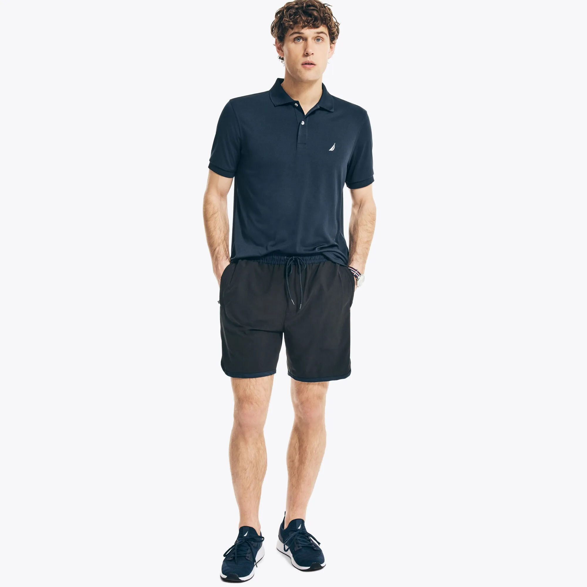 Nautica Men's Navtech 7.5" Short True Black Nautica
