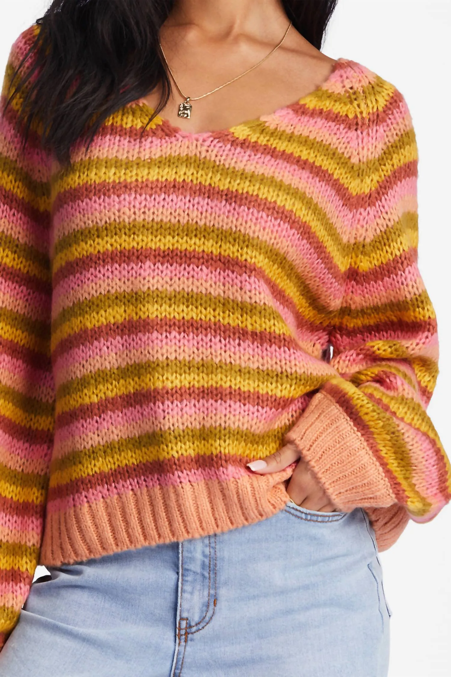 No Brainer Sweater In Canyon Sunset