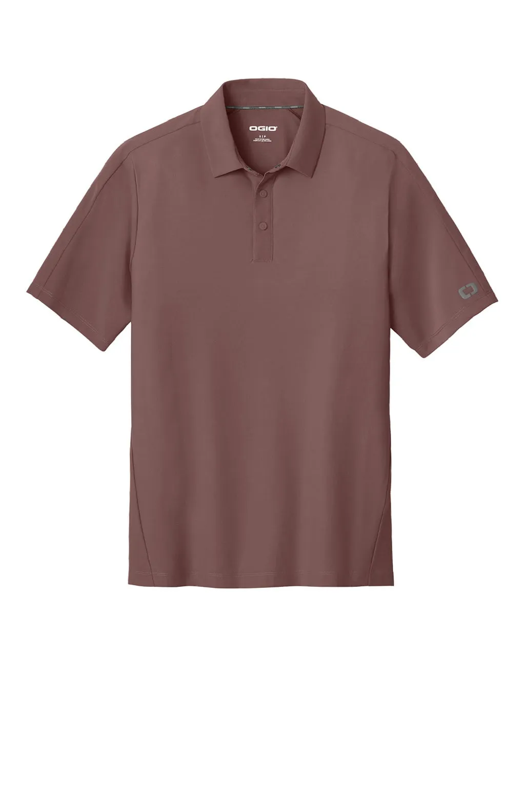 Ogio Mens Envision Moisture Wicking Short Sleeve Polo Shirt - Deep Rose