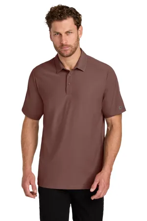 Ogio Mens Envision Moisture Wicking Short Sleeve Polo Shirt - Deep Rose