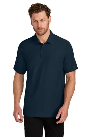 Ogio Mens Envision Moisture Wicking Short Sleeve Polo Shirt - River Navy Blue