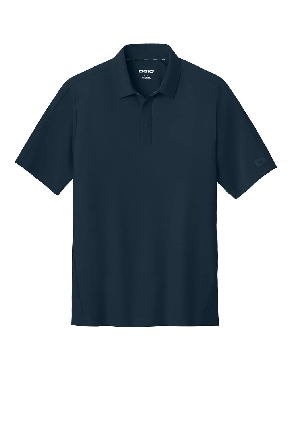 Ogio Mens Envision Moisture Wicking Short Sleeve Polo Shirt - River Navy Blue