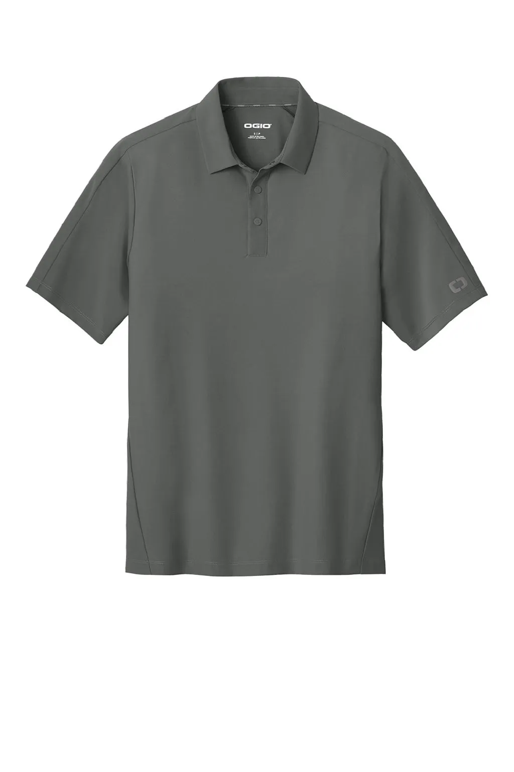 Ogio Mens Envision Moisture Wicking Short Sleeve Polo Shirt - Rogue Grey