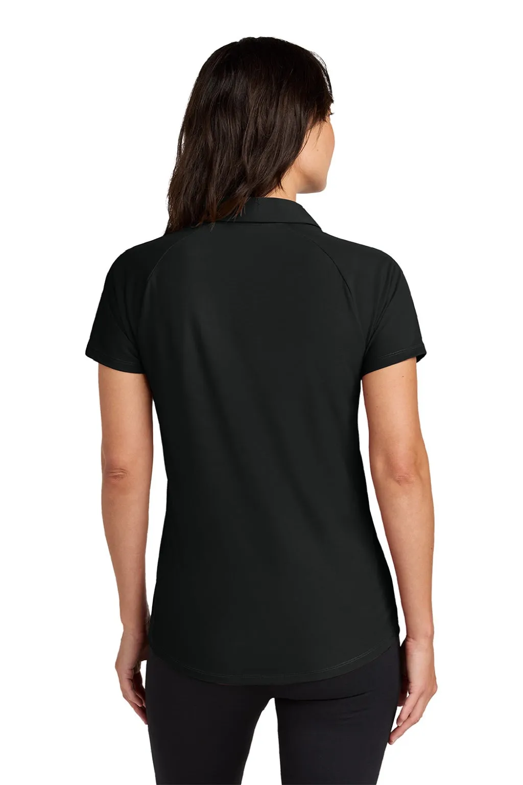 Ogio Womens Envision Moisture Wicking Short Sleeve Polo Shirt - Blacktop