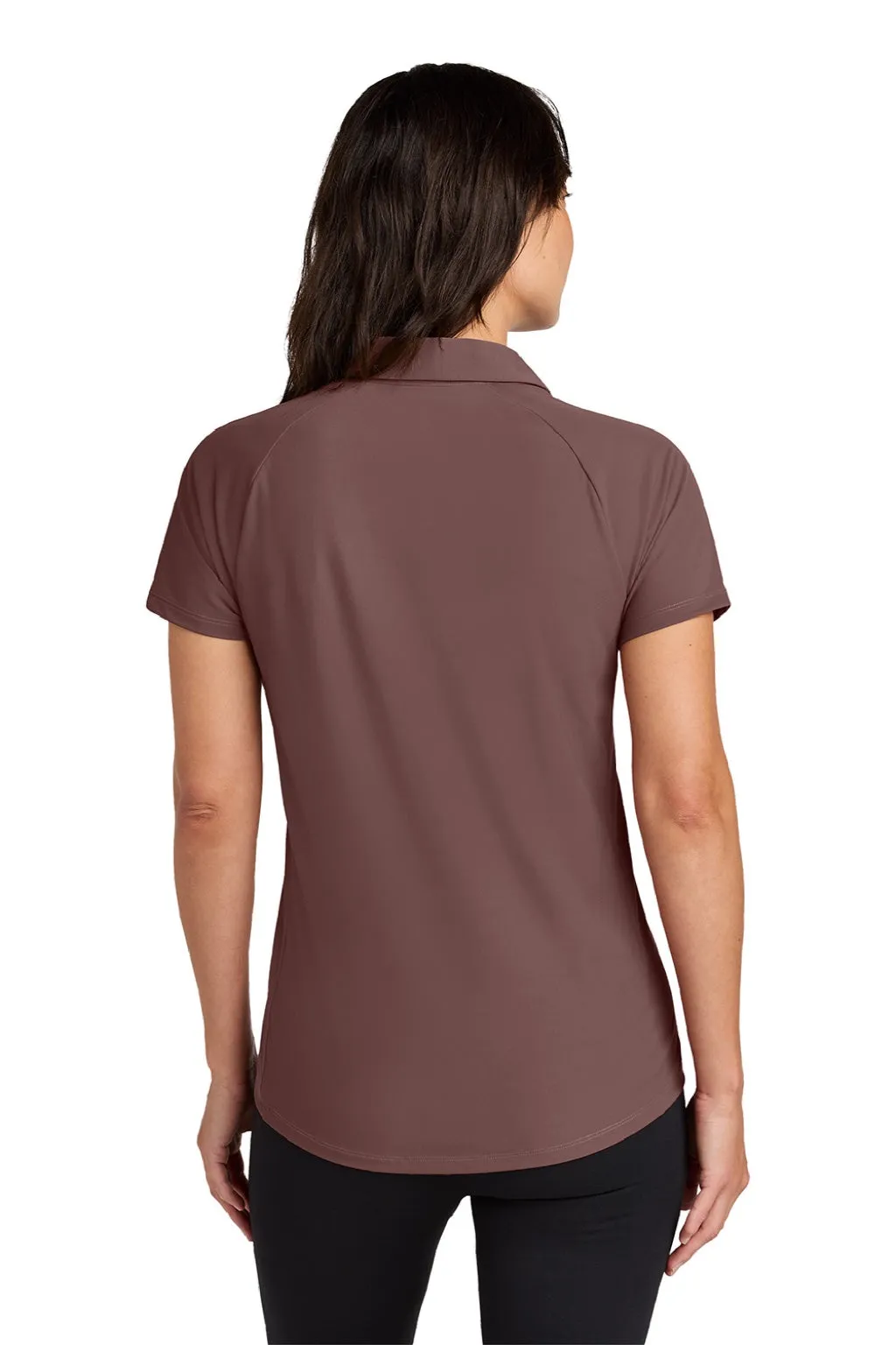 Ogio Womens Envision Moisture Wicking Short Sleeve Polo Shirt - Deep Rose