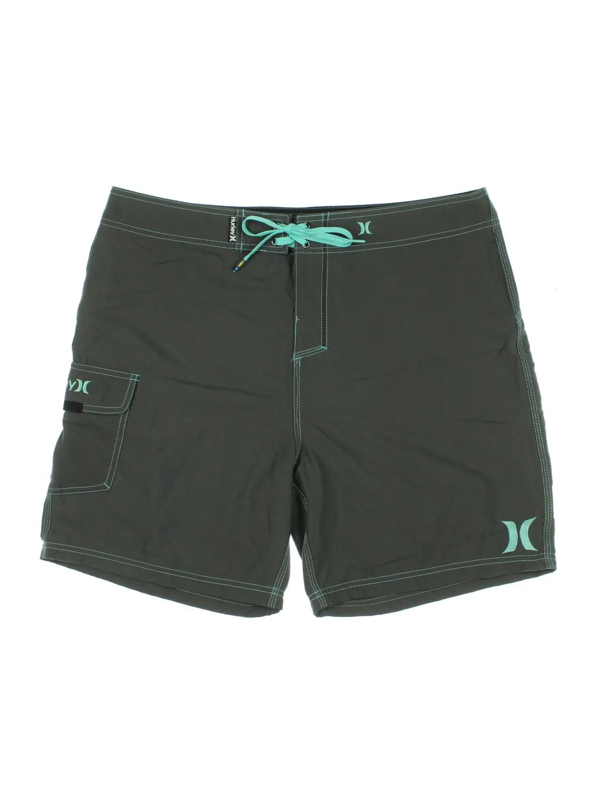 One and Only Mens Embroidered Swimwear Board Shorts