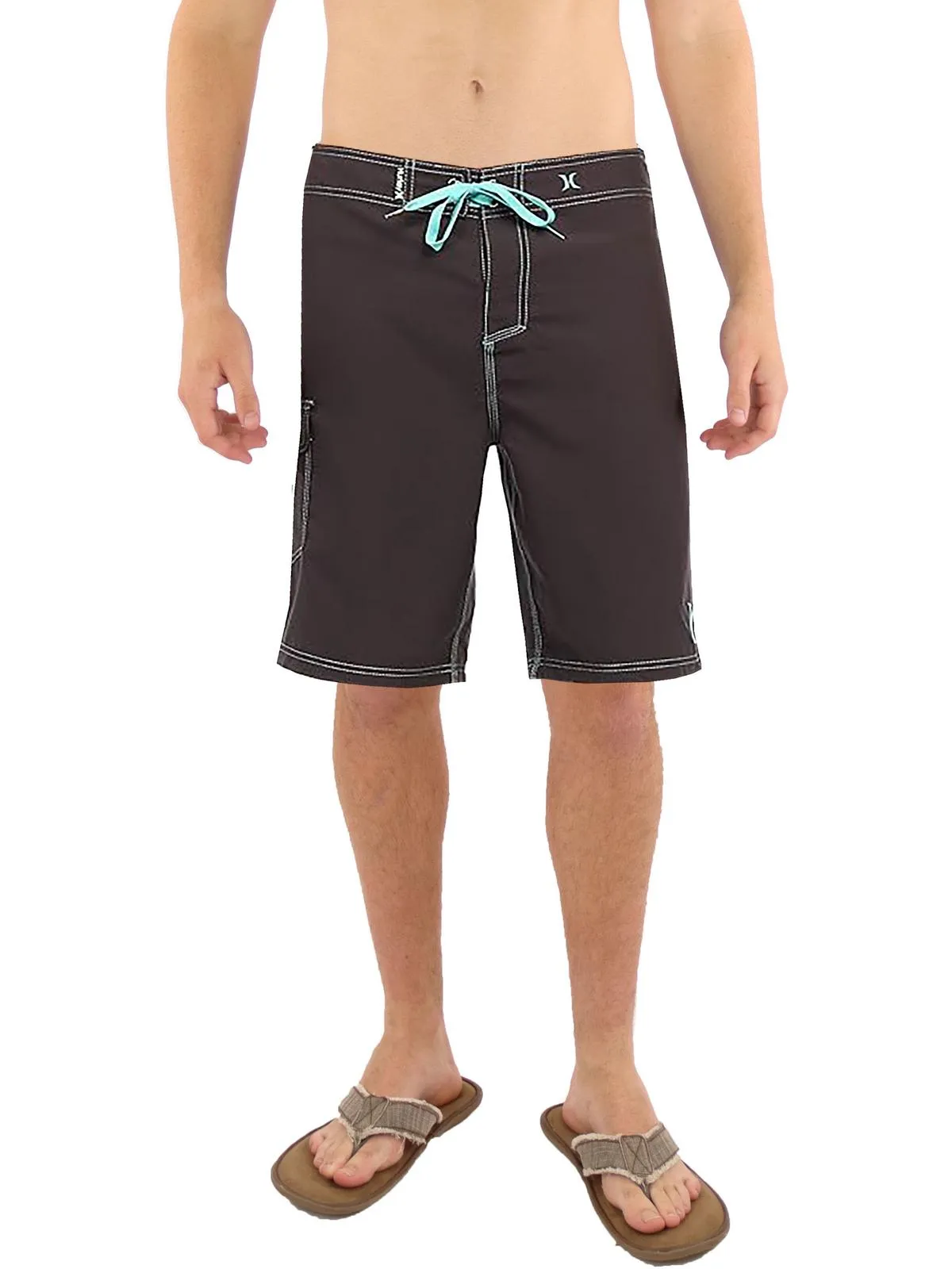 One and Only Mens Embroidered Swimwear Board Shorts