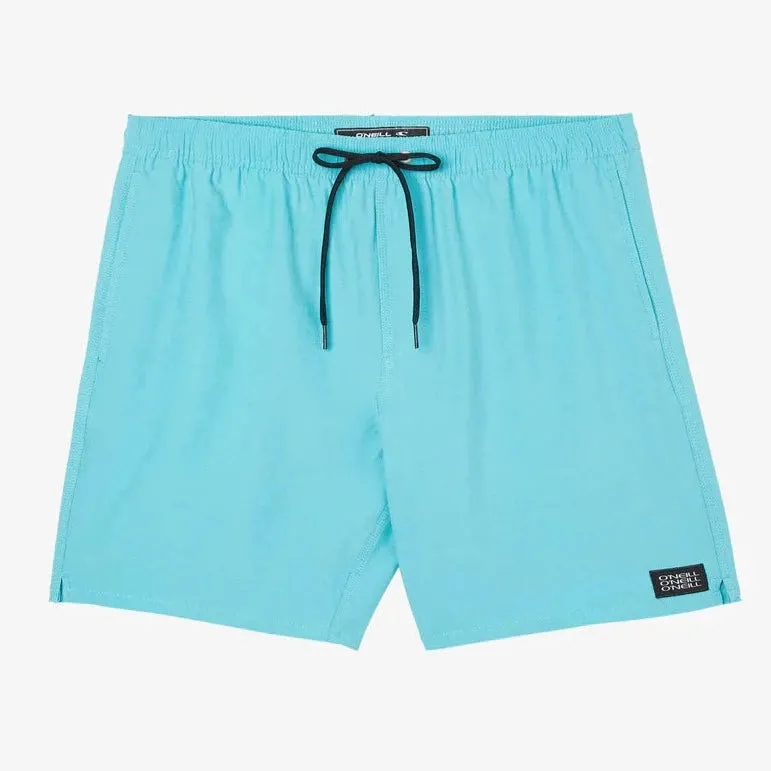 O'Neill Hermosa Solid Volley Shorts 17" - Bluebird TEL