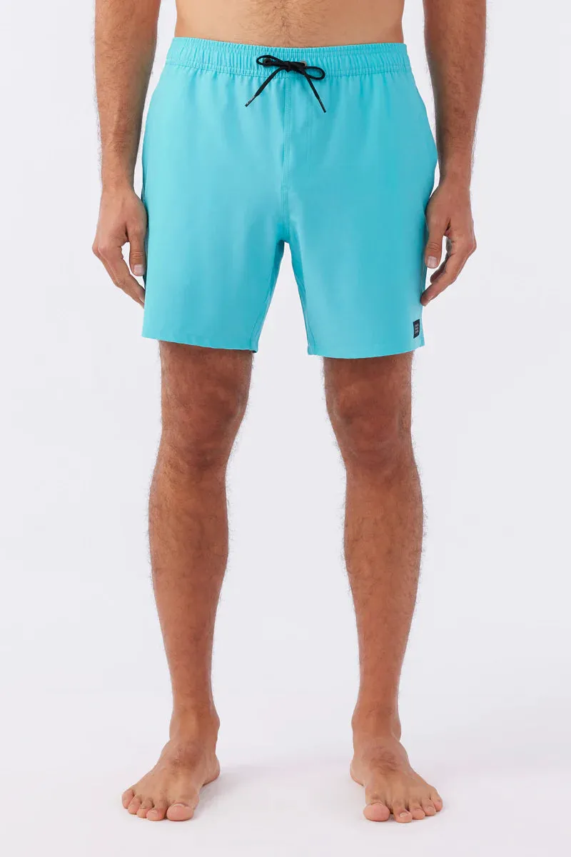 O'Neill Hermosa Solid Volley Shorts 17" - Bluebird TEL