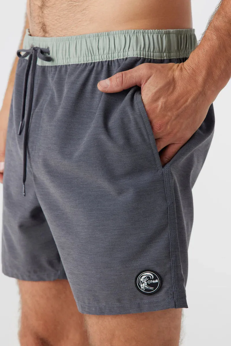O'Neill OG Solid Volley Shorts 16" -Graphite
