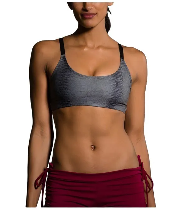 Onzie Hot Yoga Elastic Cage Bra Top 316