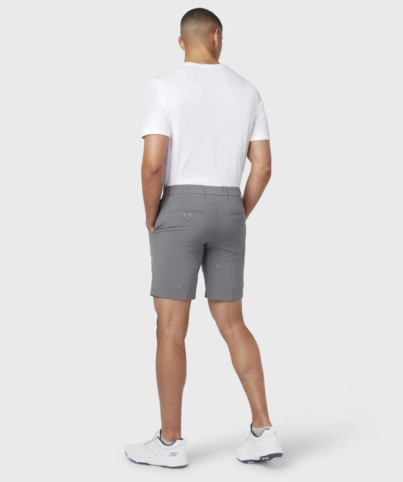 Original Penguin All-Over Embroidered Golf Shorts OGBSB083