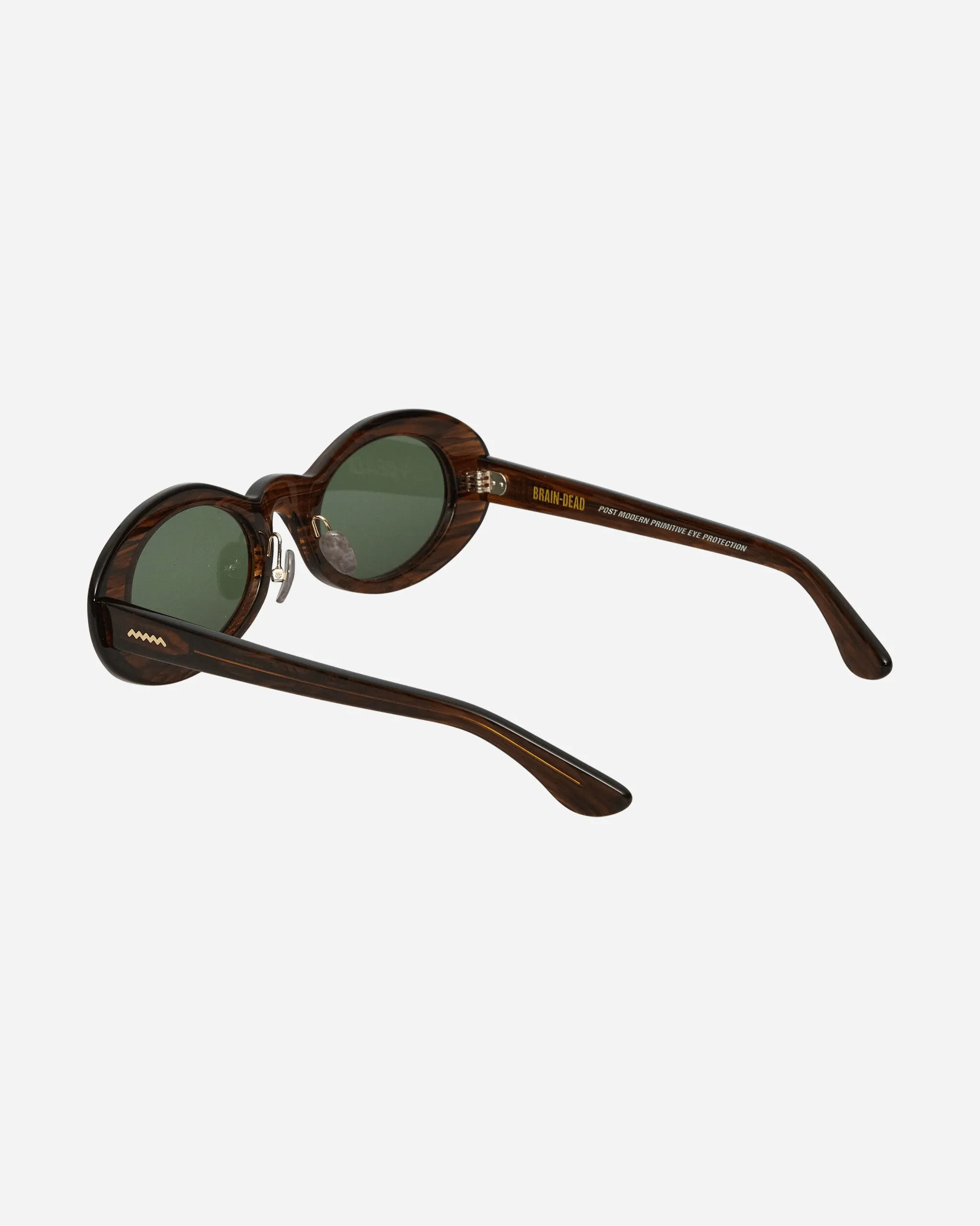 Oyster Post Modern Primitive Eye Protection Sunglasses Tortoise Smoke
