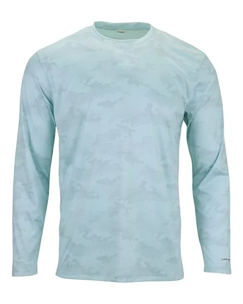 Paragon 217 Pompano Performance Camo Long Sleeve T-Shirt
