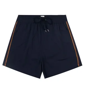 Paul Smith Swim Shorts Plain With Stripe Navy