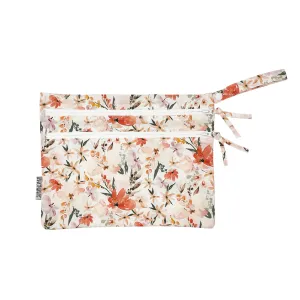 Peachy Dreams - Waterproof Wet Bag (For Mealtime, On-the-go, And More!) Babykids_Bapron-Baby