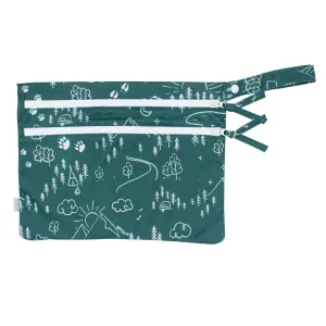 Pine Forest - Waterproof Wet Bag (for Mealtime, On-the-go, And More!) Babykids_Bapron-Baby