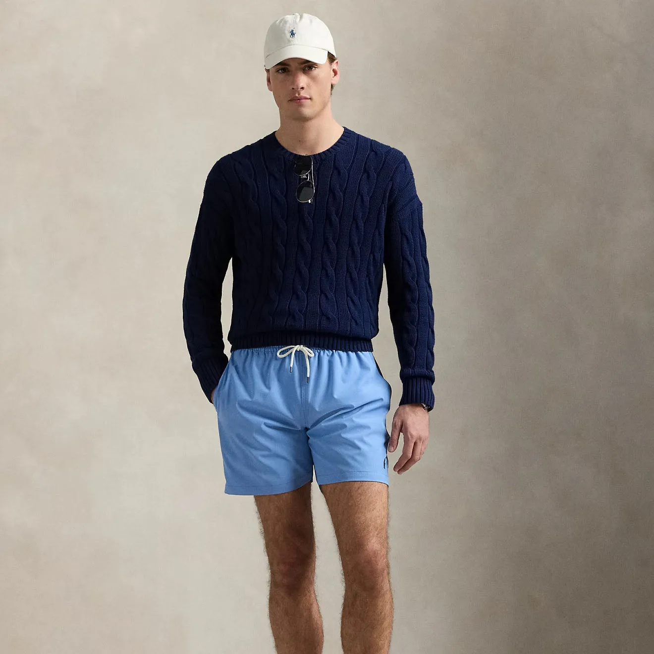 Polo Ralph Lauren 14.6 cm Traveller Classic Swimming Trunk Harbour Island Blue